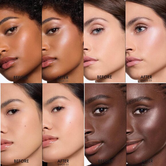 NIB ✅ Dior #01 NUDE HALO Forever Glow Luminizer Highlighter ✨ BNIB - Picture 4 of 8